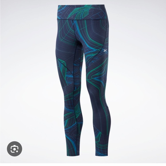2/$30 Reebok Tights, Leggings, Yoga, Lux Performance Tight, Speedwick - Picture 3 of 16